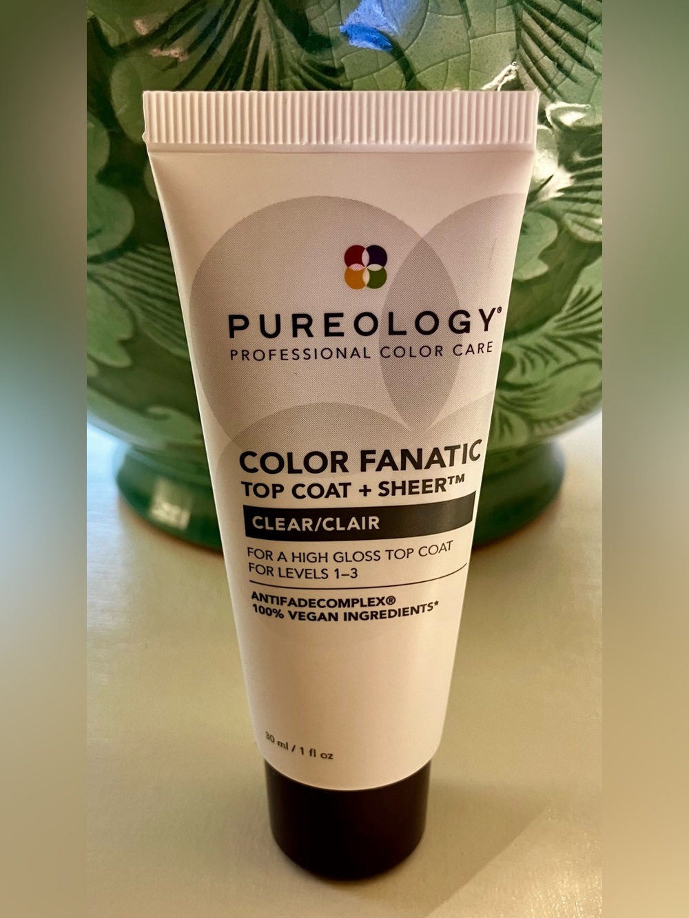 💐 4/$25 Pureology Color Fanatic Top Coat + Sheer in Clear 1 fl oz Unisex